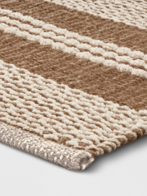 Stripe Woven Rug Natural - Threshold™