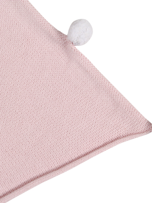 Bubbly Baby Blanket In Soft Pink