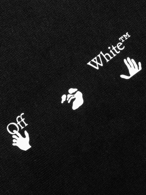 Off-white C/o Virgil Abloh Ow Logo Mask - Black/white