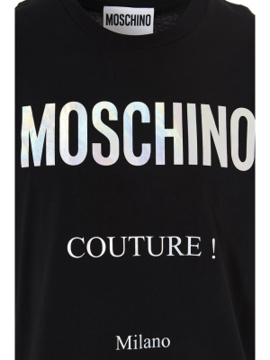 Moschino Logo Printed T-shirt