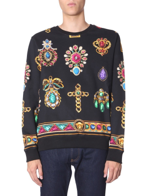 Versace Jewellery Print Sweater