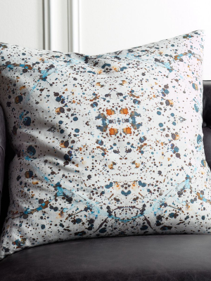 23" Splatter Pillow