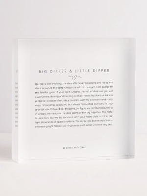 Big Dipper & Little Dipper — Mini Mantra Block