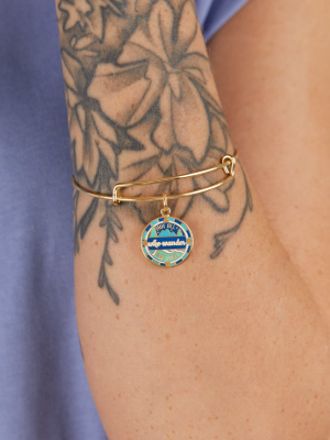 'not All Who Wander Are Lost' Charm Bangle