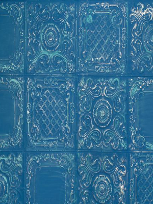 Tin Tiles Blue