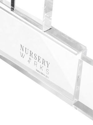 Nursery Works Vitro Mini Crib With Pure Core Mini Crib Mattress