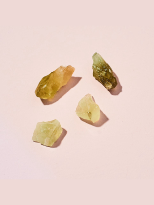 Green Calcite - Small Raw Crystal