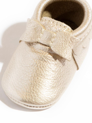 Platinum Bow Mocc Mini Sole Ii