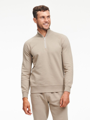 Fleece Quarter Zip Sweatshirt