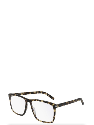 Saint Laurent Eyewear Square Frame Glasses