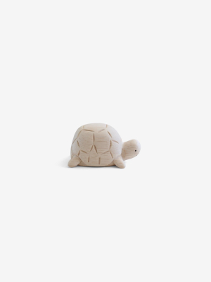 Polepole Miniature Wooden Animals - Turtle