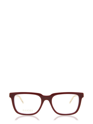 Gucci Eyewear Square Frame Glasses