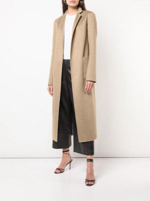 Menswear Coat In Zibeline Cashmere