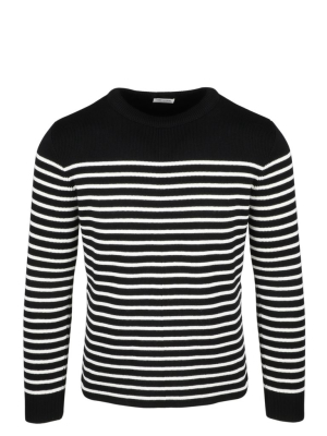 Saint Laurent Striped Knit Jumper