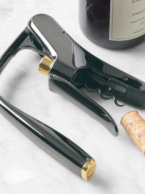 Williams Sonoma Wine Lever Opener, Gunmetal