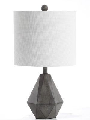 Vaughn Table Lamp (includes Led Light Bulb) Dark Gray - Safavieh