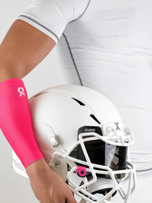 Hue Pink Forearm Compression Sleeve