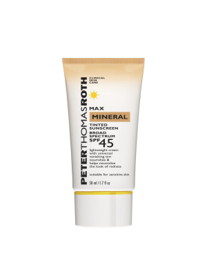 Max Mineral Tinted Sunscreen Broad Spectrum Spf 45