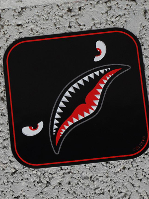 War Shark Blackout Sticker