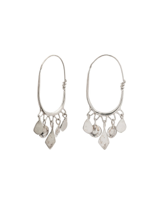 Cassier Earrings - Silver