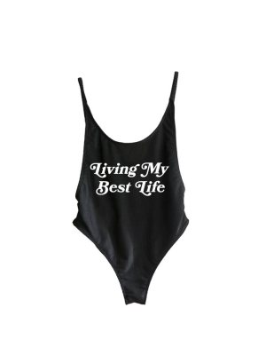 Living My Best Life [bali Swimsuit]