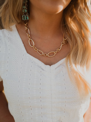 Annie Necklace | Shiny Gold