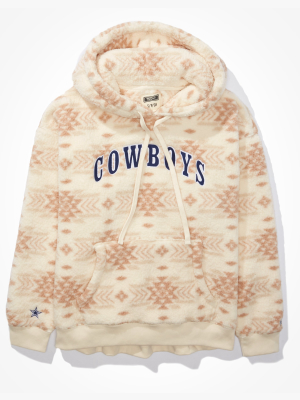 Tailgate Women's Dallas Cowboys Cozy Sherpa Hoodie