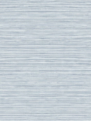 Luxe Sisal Peel-and-stick Wallpaper In Sea Breeze From The Luxe Haven Collection By Lillian August