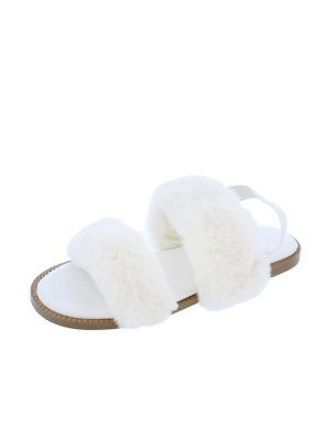 Elizabeth086 White Kids Sandal