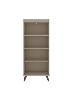 Hampton 4 Shelf Bookcase - Manhattan Comfort