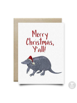 Merry Christmas Yall Card | Anvil Cards