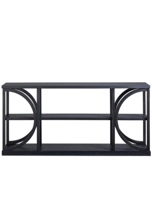 Alchemy Living Gallery Russel Console Table - Black