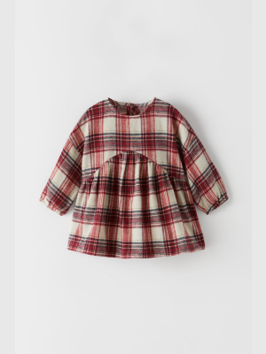 Soft Touch Plaid Dress