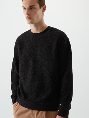 Teddy Oversized Sweatshirt