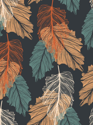 Shedding Wallpaper In Indian Autumn From The Wallpaper Republic Collection By Milton & King