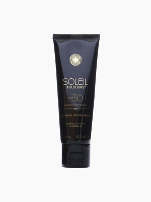 Travel Size 100% Mineral Sunscreen Spf 30