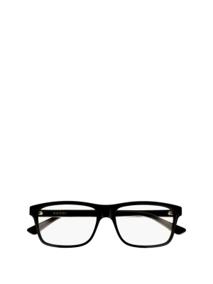 Gucci Eyewear Rectangular Frame Glasses