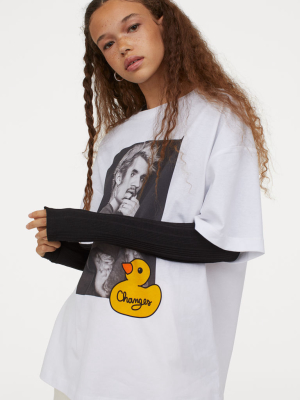 Oversized Printed T-shirt