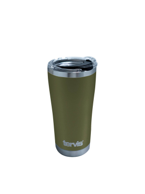 Tervis 20oz Powder Coated Stainless Steel Tumbler - Olive