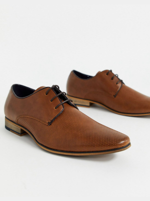 River Island Derby In Brown