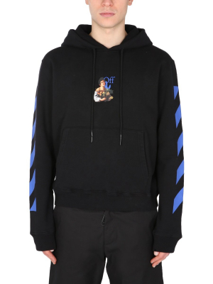 Off-white Caravaggio Boy Printed Hoodie