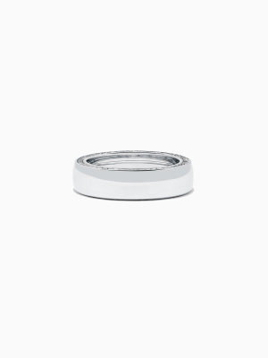 Effy Men's 14k White Gold Diamond Ring, 0.74 Tcw