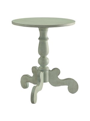 Accent Table Antique Green - Acme Furniture