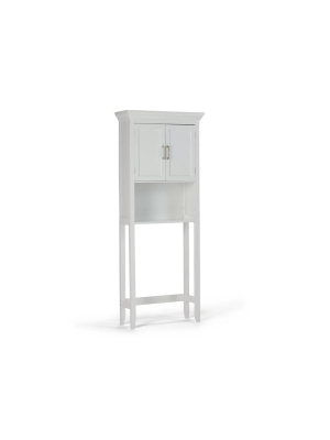 Hayes Space Saver Bath Cabinet White - Wyndenhall