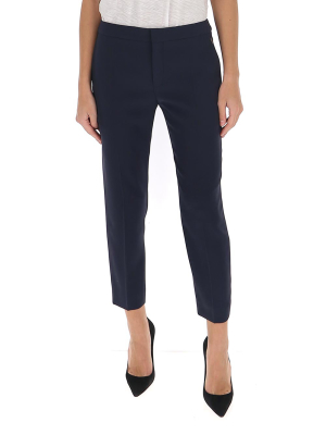 Chloé Cropped Straight-leg Trousers