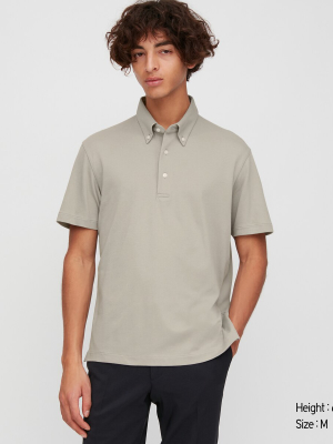 Men Airism Pique Short-sleeve Polo Shirt