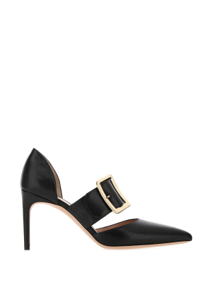 Bally Jessye Buckle Detailed Pumps