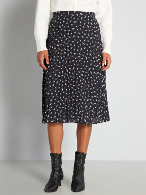 Show Me The Sway Midi Skirt