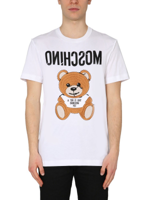 Moschino Reverse Logo Teddy Bear T-shirt