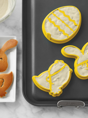 Easter Pancake Molds, Set Of 3